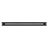 Arbiola Gorizont Ritmo H 1200-40-02 секции чёрный горизонтальный радиатор c боковым подключением
