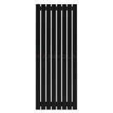 Arbiola Mono H 1000-60-08 секции черный вертикальный радиатор c боковым подключением