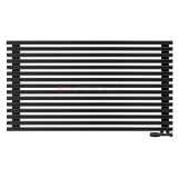 Arbiola Gorizont Compact V 1200-63-15 секции черный горизонтальный радиатор c нижним подключением