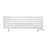 Arbiola Gorizont Liner VZ 1250-63-06 секции белый горизонтальный радиатор c нижним подключением с ножками