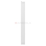 Arbiola Iris 42 H 2200-42-04 секции белый вертикальный радиатор c боковым подключением