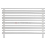 Arbiola Gorizont Compact HZ 1200-63-16 секции белый горизонтальный радиатор c боковым подключением с ножками