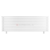 Arbiola Gorizont Ritmo HZ 2000-40-10 секций белый горизонтальный радиатор c боковым подключением (на ножках)