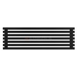 Arbiola Gorizont Ritmo H 1250-40-07 секций чёрный горизонтальный радиатор c боковым подключением