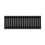 Arbiola Liner H 600-36-20 секции черный вертикальный радиатор c боковым подключением