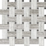 Cisa Italian Icon Vein Cut Chesterfield Mix Freddo Mosaico Lapp Lux 42,1x42,1 см Мозаика