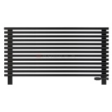 Arbiola Gorizont Compact VZ 1200-63-13 секции черный горизонтальный радиатор c нижним подключением с ножками