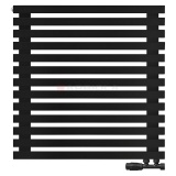 Arbiola Ritmo Gorizont V 1000-40-13 секций чёрный горизонтальный радиатор c нижним подключением