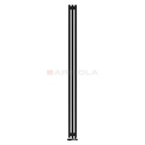 Arbiola Ritmo V 2500-40-03 секции черный вертикальный радиатор c нижним подключением