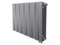 Royal Thermo Piano Forte Silver Satin VDR 500/12 секции БиМеталлический радиатор