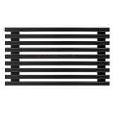 Arbiola Gorizont Compact H 700-63-09 секции черный горизонтальный радиатор c боковым подключением