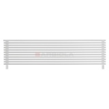 Arbiola Gorizont Compact HZ 2500-63-11 секции белый горизонтальный радиатор c боковым подключением с ножками