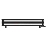 Arbiola Gorizont Ritmo VZ 1800-40-05 секций чёрный горизонтальный радиатор c нижним подключением (на ножках)