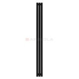 Arbiola Mono H 2200-60-03 секции черный вертикальный радиатор c боковым подключением