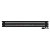 Arbiola Ritmo Gorizont V 1200-40-03 секции чёрный горизонтальный радиатор c нижним подключением