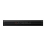 Arbiola Gorizont Iris H 2000-42-06 секции черный горизонтальный радиатор c боковым подключением