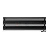 Arbiola Gorizont Iris V 1750-42-11 секции черный горизонтальный радиатор c нижним подключением