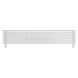 Arbiola Gorizont Compact HZ 1750-63-07 секции белый горизонтальный радиатор c боковым подключением с ножками