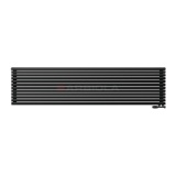 Arbiola Gorizont Iris V 2500-42-12 секции черный горизонтальный радиатор c нижним подключением