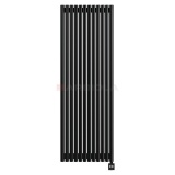 Arbiola Iris 42 EV 1750-42-12 секции черный электрический полотенцесушитель