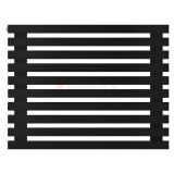 Arbiola Gorizont Ritmo H 1000-40-10 секций чёрный горизонтальный радиатор c боковым подключением