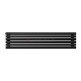 Arbiola Gorizont Iris H 1250-42-06 секции черный горизонтальный радиатор c боковым подключением