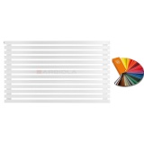 Arbiola Gorizont Ritmo H 1250-40-13 секций цветной горизонтальный радиатор c боковым подключением