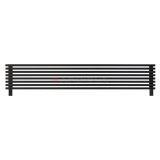 Arbiola Gorizont Compact HZ 2000-63-08 секции черный горизонтальный радиатор c боковым подключением с ножками