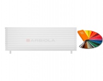Arbiola Gorizont Liner HZ 2500-36-12 секции цветной горизонтальный радиатор c боковым подключением с ножками