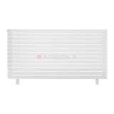 Arbiola Gorizont Liner HZ 1800-36-13 секции белый горизонтальный радиатор c боковым подключением с ножками