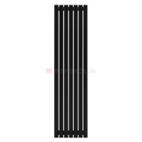 Arbiola Mono H 1500-60-07 секции черный вертикальный радиатор c боковым подключением