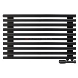 Arbiola Gorizont V 1000-63-10 секции черный горизонтальный радиатор c нижним подключением