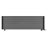 Arbiola Gorizont Ritmo VZ 2500-40-13 секций чёрный горизонтальный радиатор c нижним подключением (на ножках)