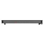 Arbiola Gorizont Ritmo VZ 2200-40-03 секции чёрный горизонтальный радиатор c нижним подключением (на ножках)