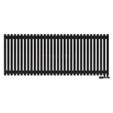 Arbiola Ritmo V 700-40-32 секции черный вертикальный радиатор c нижним подключением