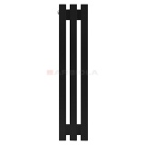 Arbiola Ritmo H 750-40-03 секции черный вертикальный радиатор c боковым подключением