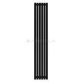 Arbiola Mono H 2000-60-06 секции черный вертикальный радиатор c боковым подключением