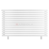 Arbiola Gorizont Ritmo HZ 1200-40-13 секций белый горизонтальный радиатор c боковым подключением (на ножках)