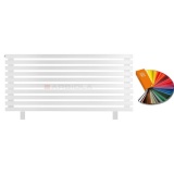 Arbiola Gorizont Ritmo HZ 1200-40-10 секций цветной горизонтальный радиатор c боковым подключением (на ножках)