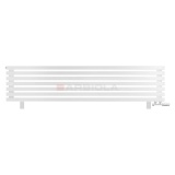 Arbiola Gorizont Ritmo VZ 1750-40-07 секций белый горизонтальный радиатор c нижним подключением (на ножках)