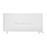 Arbiola Gorizont Liner VZ 1750-36-12 секции белый горизонтальный радиатор c нижним подключением с ножками