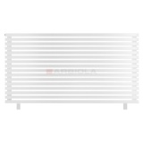 Arbiola Gorizont Ritmo HZ 1750-40-16 секций белый горизонтальный радиатор c боковым подключением (на ножках)