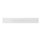 Arbiola Gorizont Iris H 2500-42-07 секции белый горизонтальный радиатор c боковым подключением