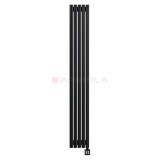 Arbiola Iris 42 EV 2000-42-05 секции черный электрический полотенцесушитель