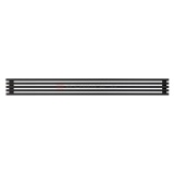Arbiola Gorizont Compact H 2000-63-05 секции черный горизонтальный радиатор c боковым подключением