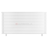 Arbiola Gorizont Ritmo HZ 1750-40-15 секций белый горизонтальный радиатор c боковым подключением (на ножках)