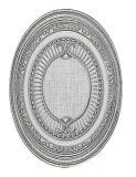 El Molino Hermes Oro-Perla Medallon 10x14 см Вставка