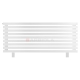 Arbiola Gorizont Ritmo HZ 1250-40-09 секций белый горизонтальный радиатор c боковым подключением (на ножках)