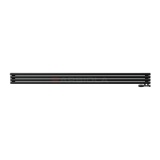 Arbiola Gorizont Iris V 2500-42-04 секции черный горизонтальный радиатор c нижним подключением