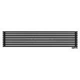 Arbiola Ritmo Gorizont V 2500-40-09 секций чёрный горизонтальный радиатор c нижним подключением
